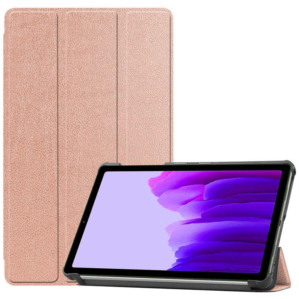 Capa Book Cover Folio Samsung Tab A7 Lite T220 - Rosa