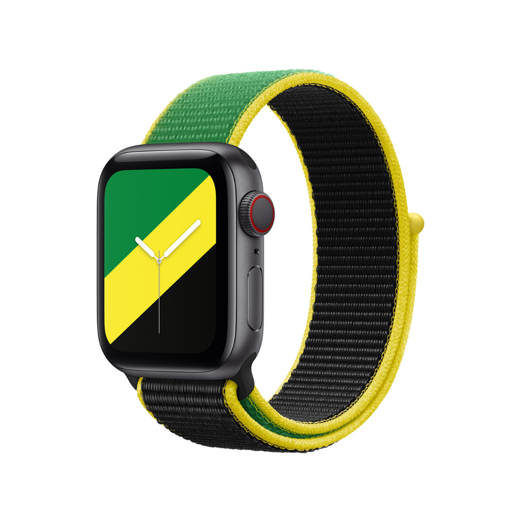 Bracelete Loop desportiva Apple Watch Series 7 41MM Jamaica