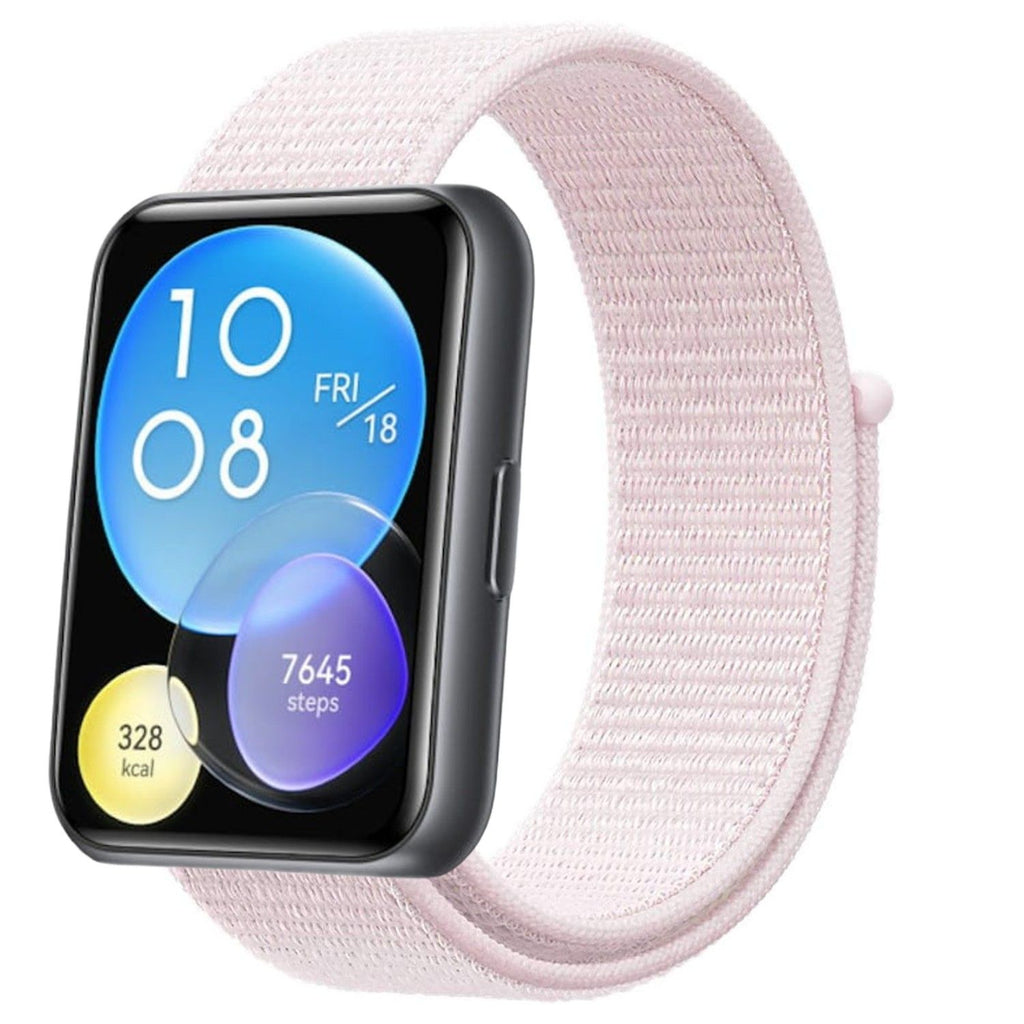 Bracelete Loop desportiva para Huawei Watch Fit 2 Rosa Claro