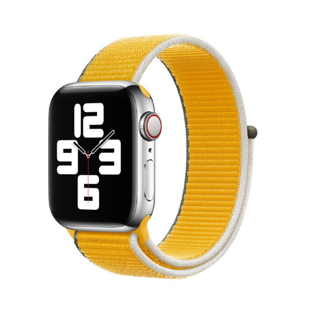 Bracelete Loop desportiva Apple Watch Series 6 40mm Girassol