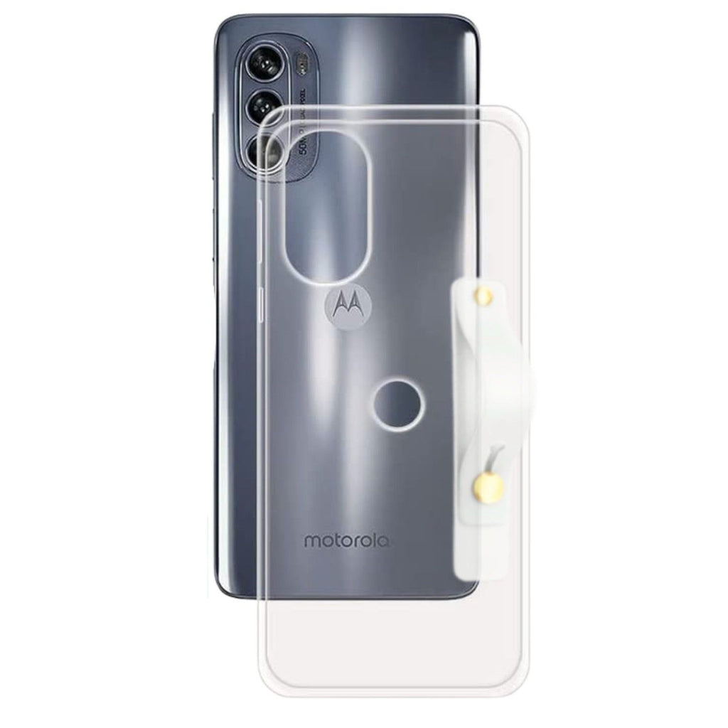 Capa cristal com suporte multifunções para Motorola Moto G62 5G