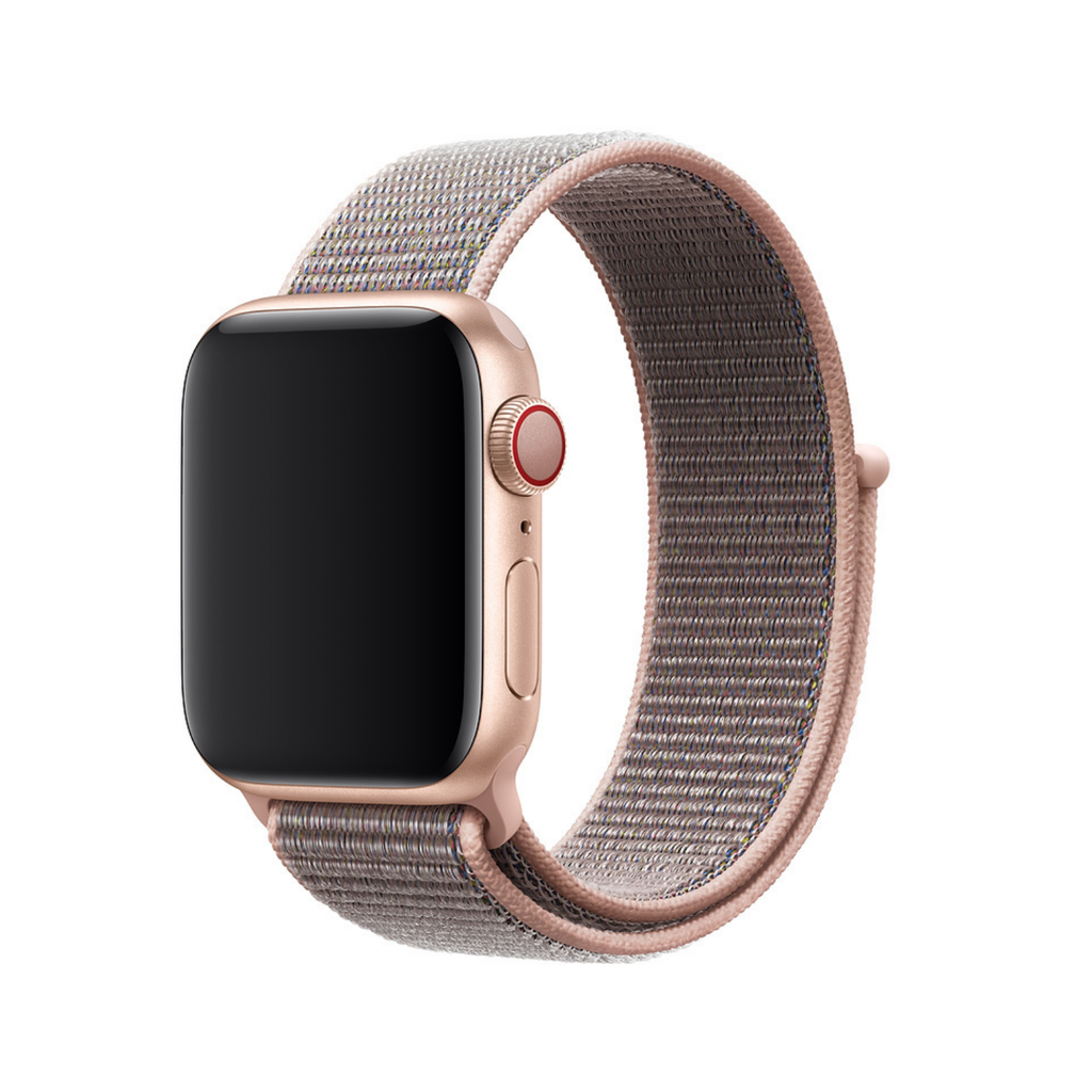 Bracelete Loop desportiva Apple Watch Series 5 40mm rose pink