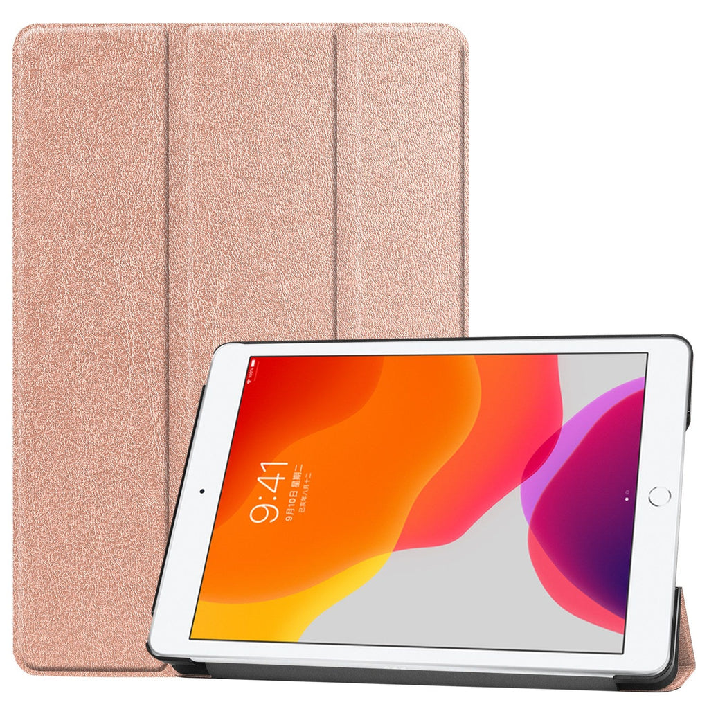 Capa book Cover Folio com Smart Sleep iPad 10.2 2019 A2200 - Rosa