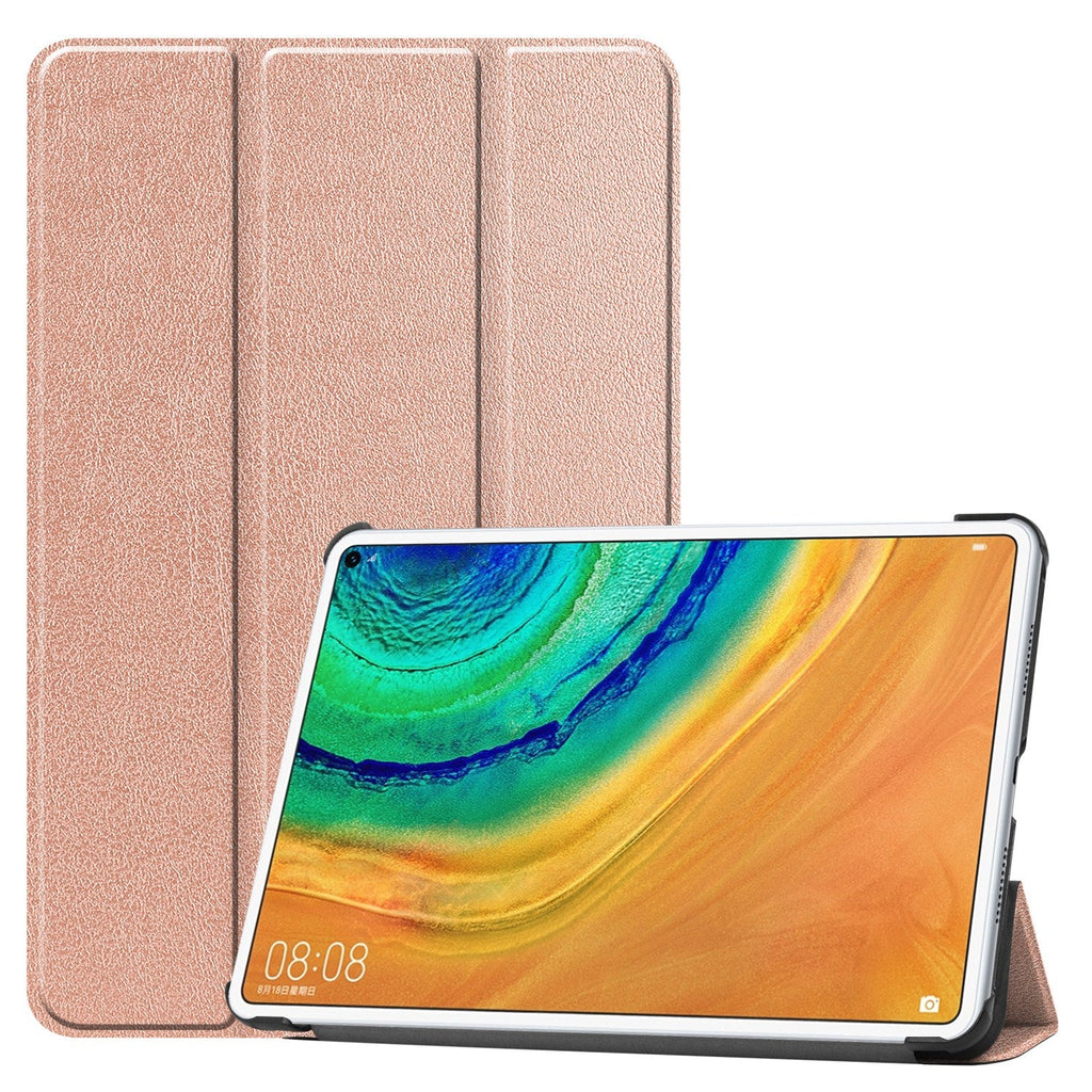 Capa book Cover Folio com Smart Sleep Huawei Matepad Pro 10.8 - Bronze