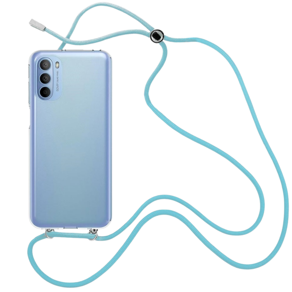 Capa cristal com Fio Azul - Motorola