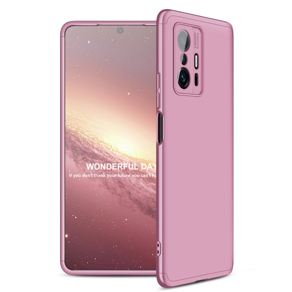 Capa Slim armor 360º frente + verso para Xiaomi 11T Pro Rosa