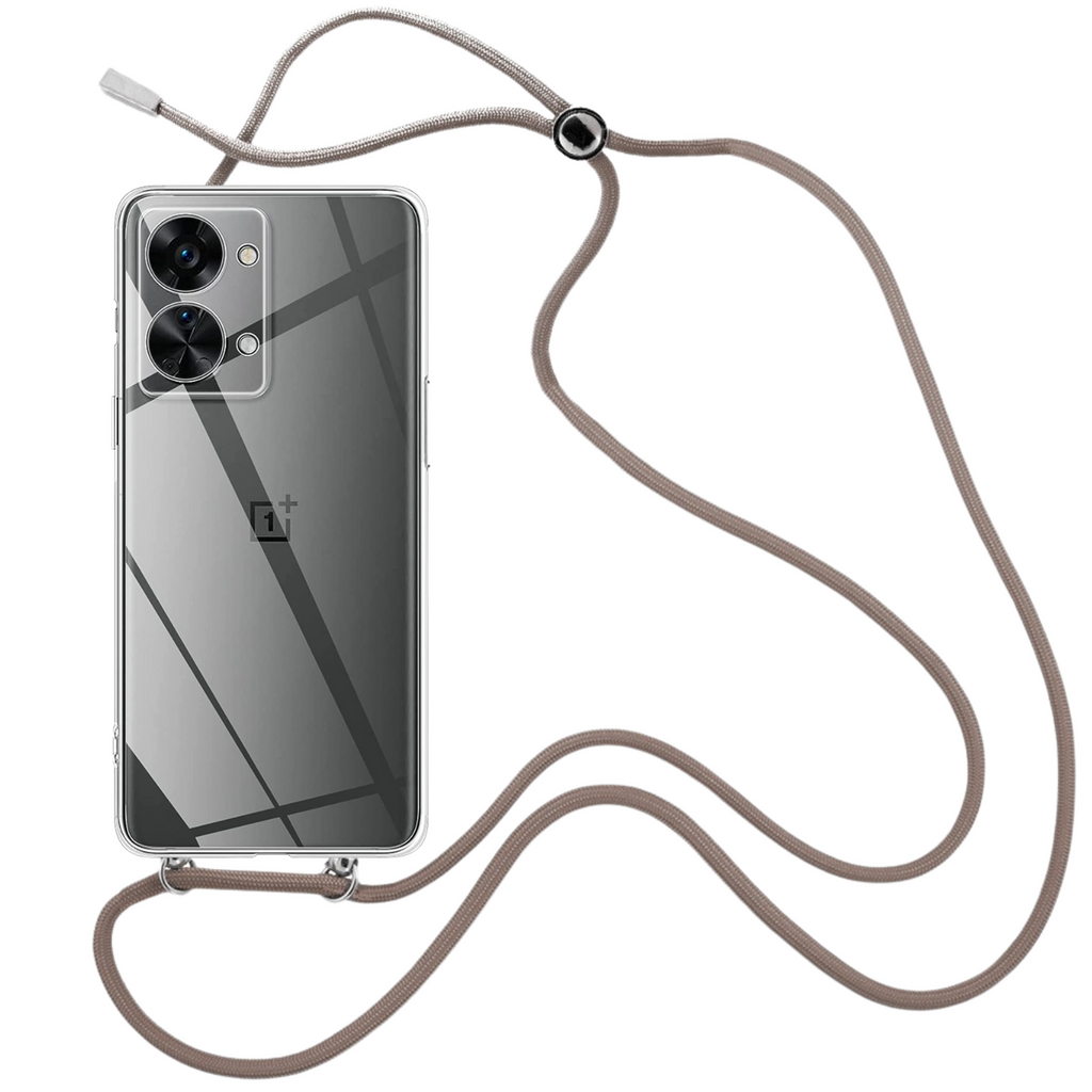 Capa cristal com Fio Castanho - Oneplus