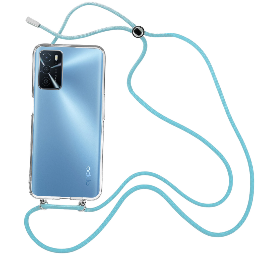 Capa cristal com Fio Azul - Oppo