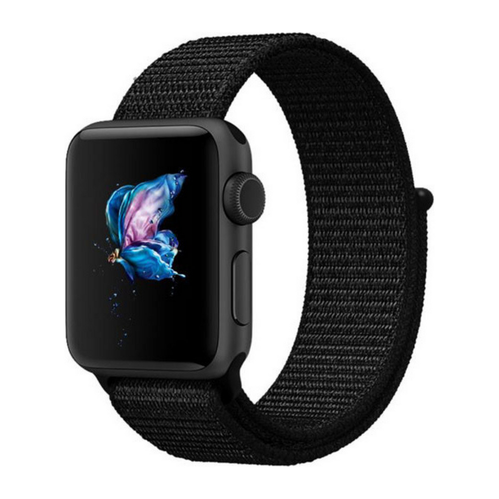 Bracelete Loop desportiva para Apple Watch Ultra 49mm Preto