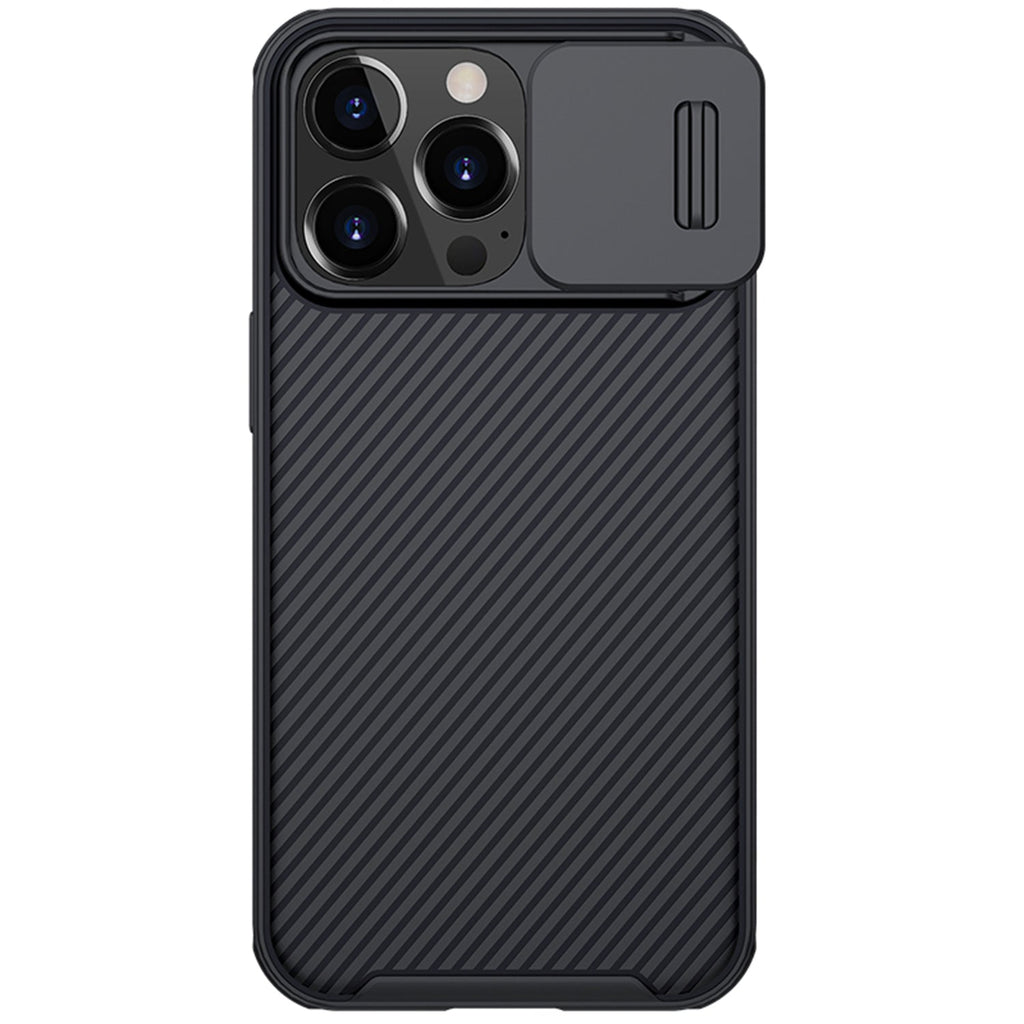 Capa Camshield Nillkin com Proteção Camera Slide iPhone 13 Pro Cor Preta