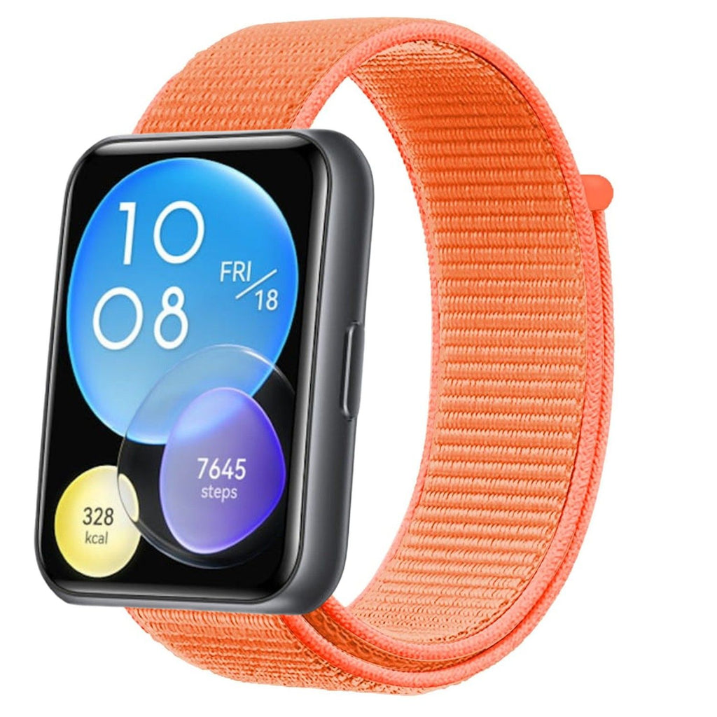 Bracelete Loop desportiva para Huawei Watch Fit 2 Laranja