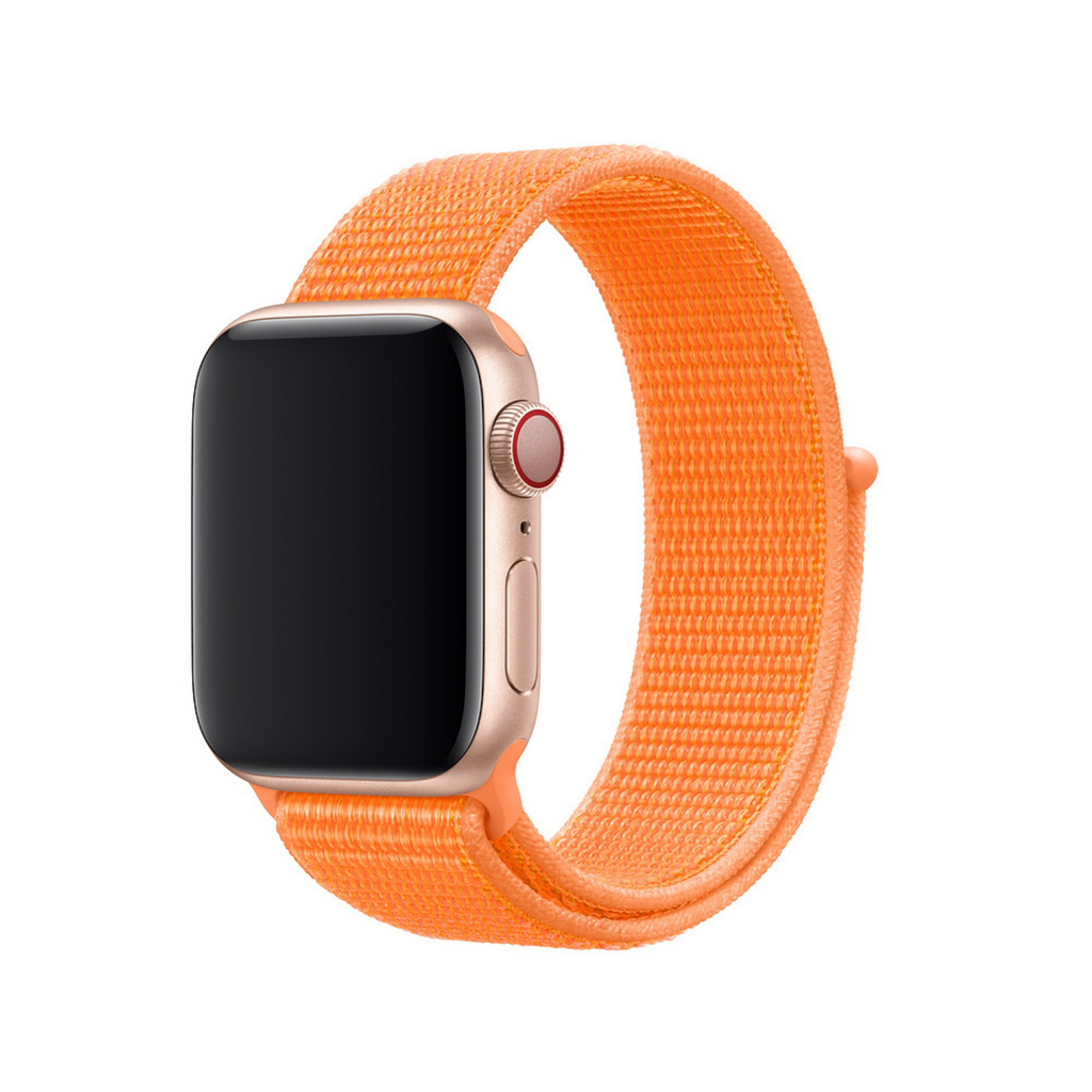 Bracelete Loop desportiva para Apple Watch Ultra 49mm Laranja