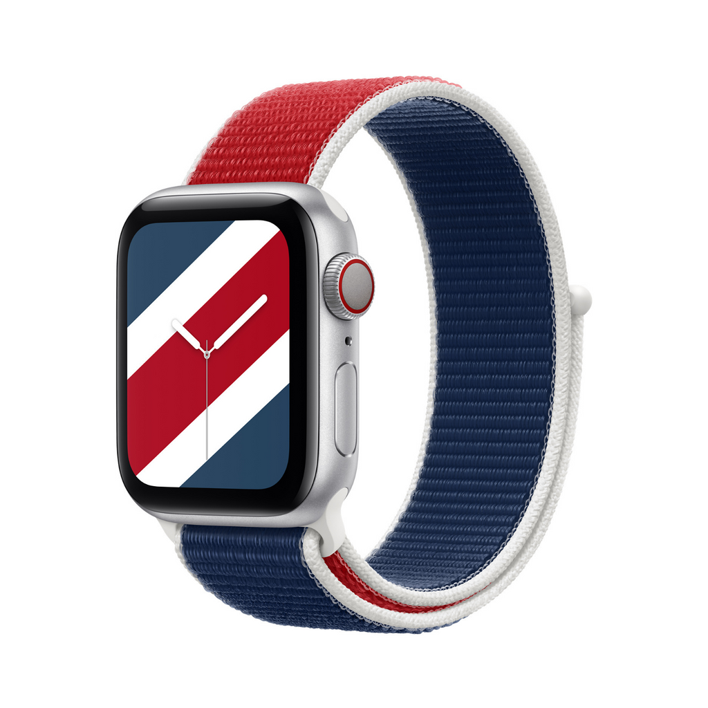 Bracelete Loop desportiva para Apple Watch SE 2022 40mm Inglaterra