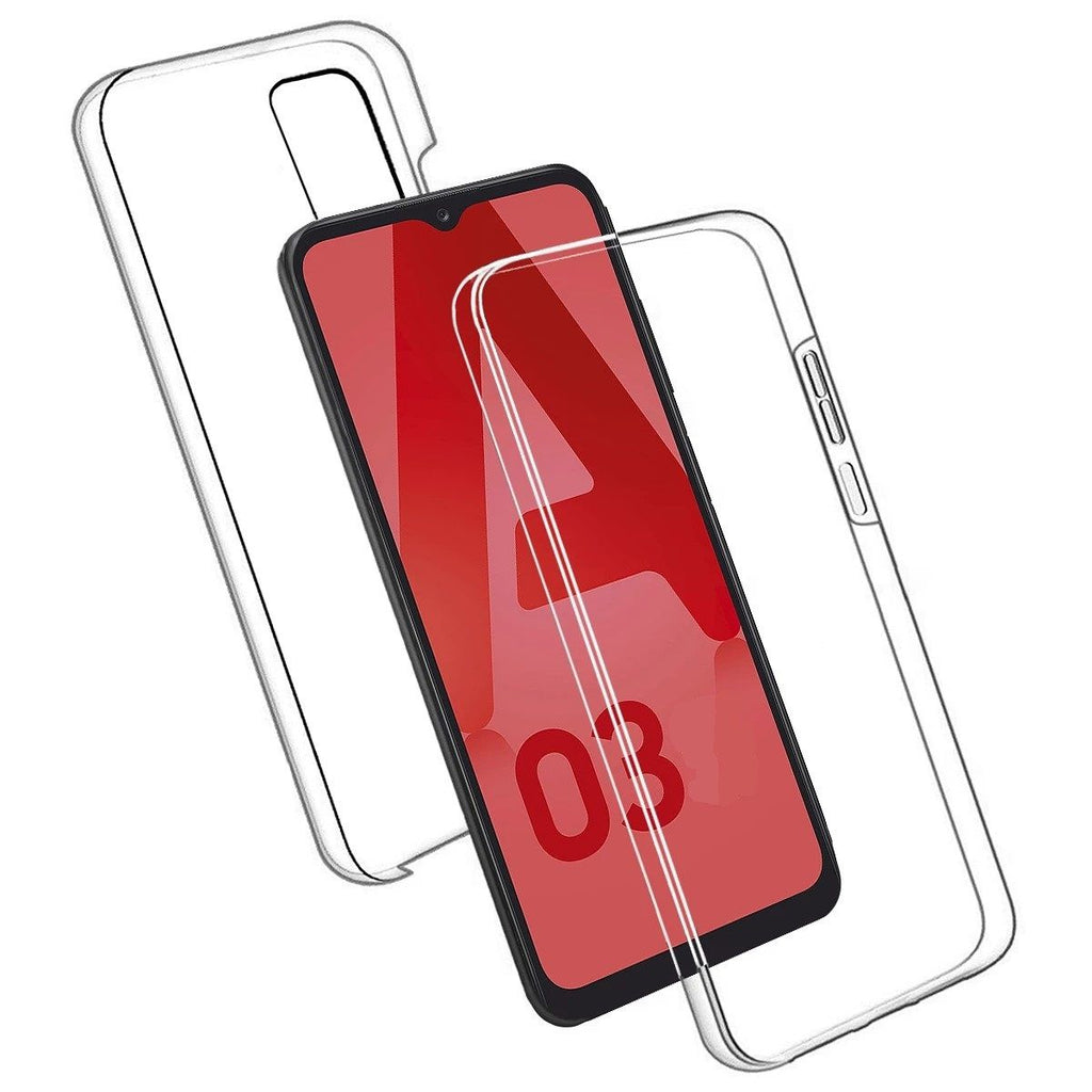 Capa antiimpacto! Fullbody Frente + Verso Crystal para Samsung Galaxy A03