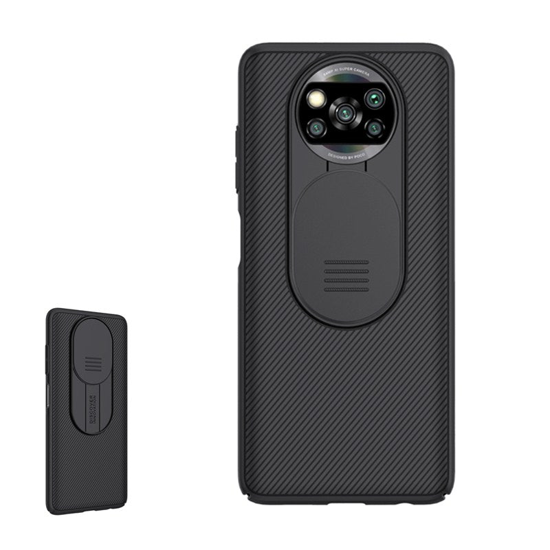 Capa Camshield Nillkin com Proteção Camera Slide Xiaomi Poco X3 NFC