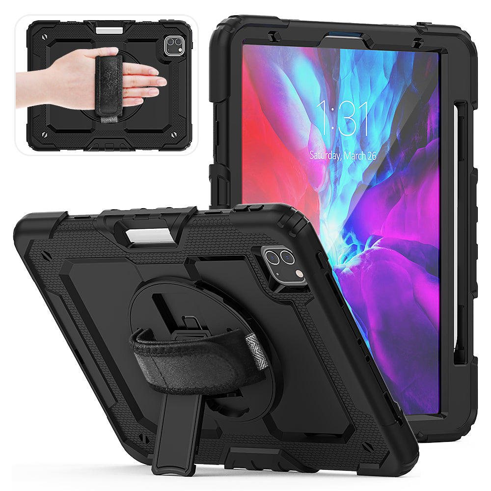 Capa tablet Survivor frente + verso com Película e suporte iPad Pro 11 2021