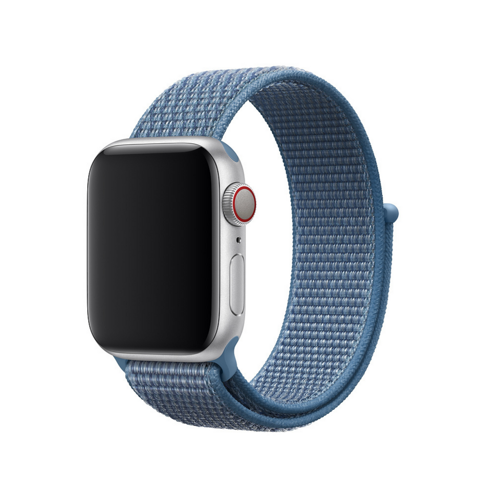 Bracelete Loop desportiva para Apple Watch SE 2022 40mm Azul