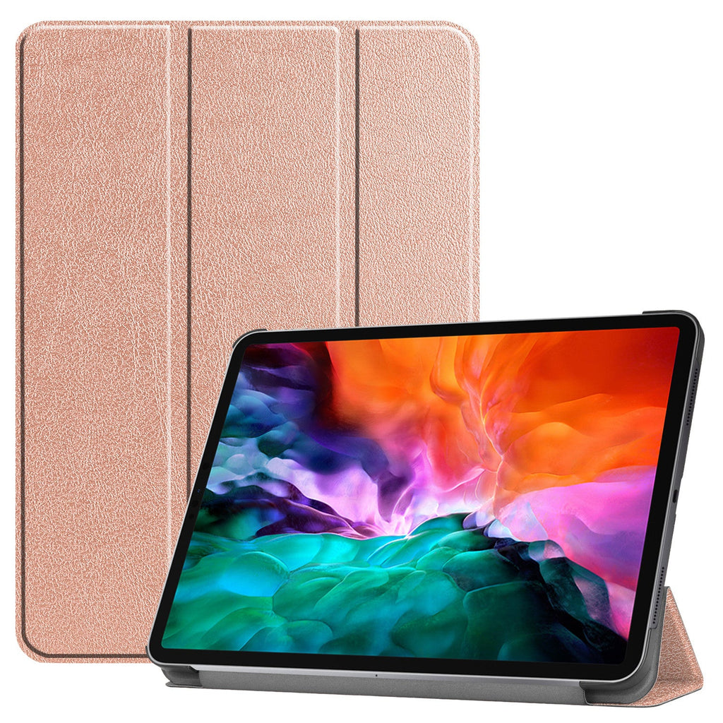 Capa Book Cover Folio com Smart Sleep Lenovo M10 Plus X606F - Rose Pink