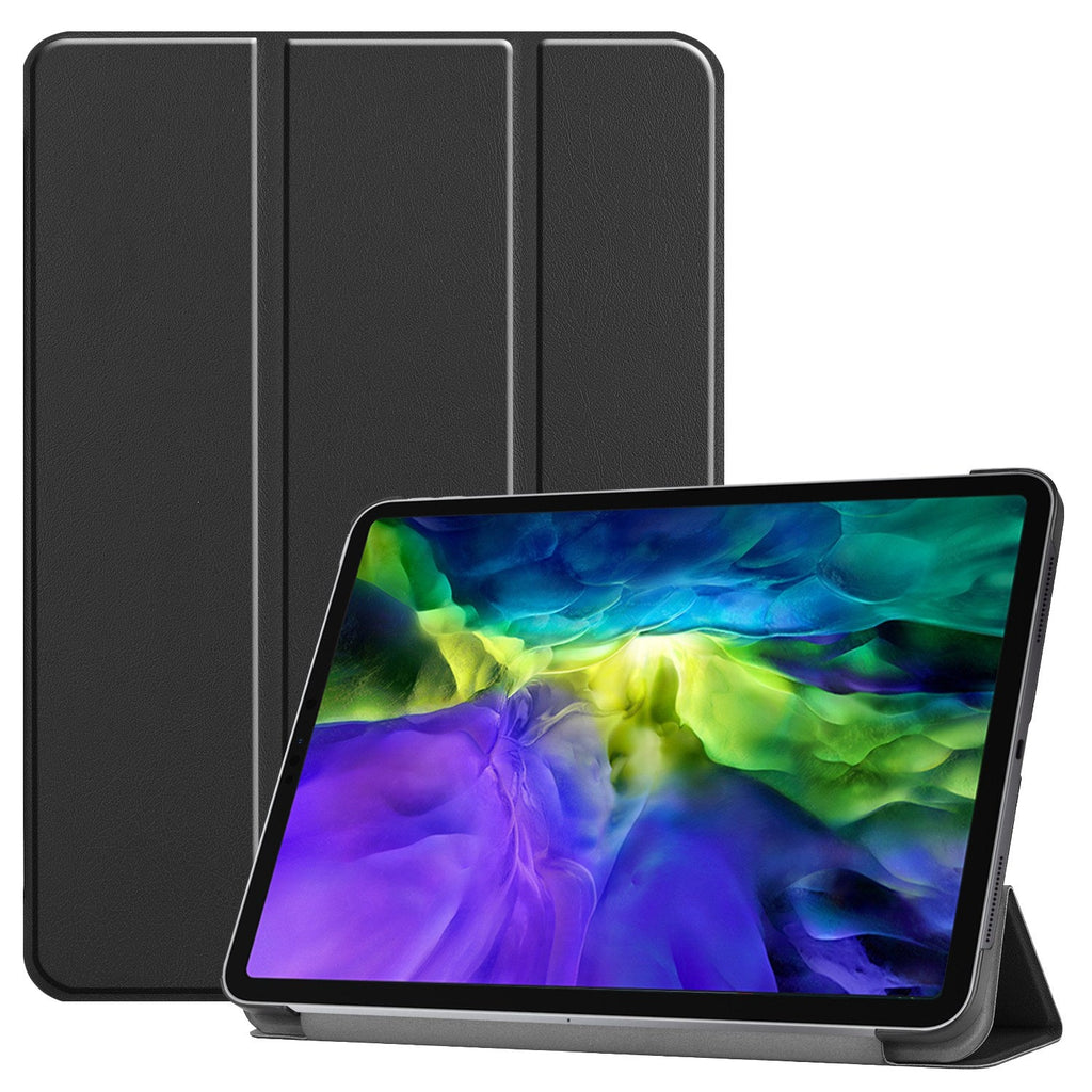 Capa book Cover Folio com Smart Sleep iPad Pro 11 2018 A1934 - Preto