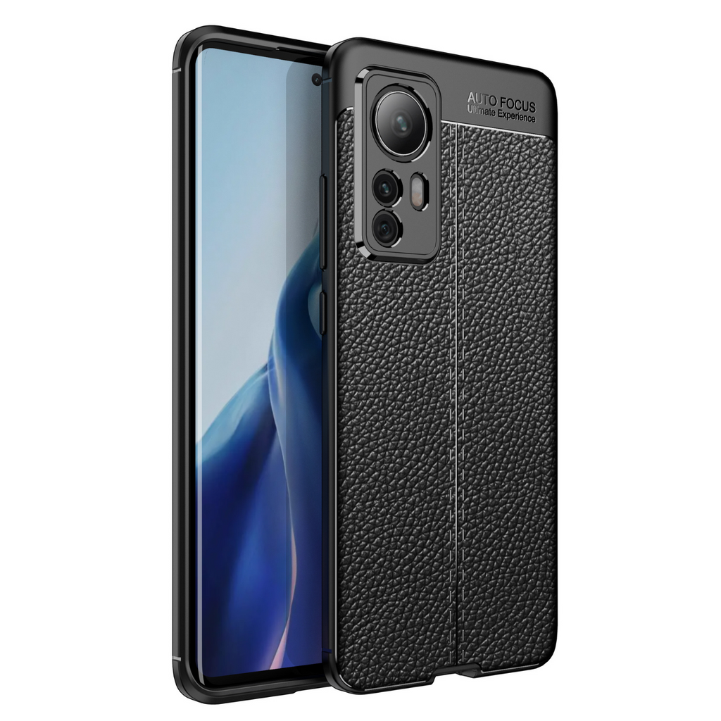 Capa Rugged Leather Xiaomi 12s Preto