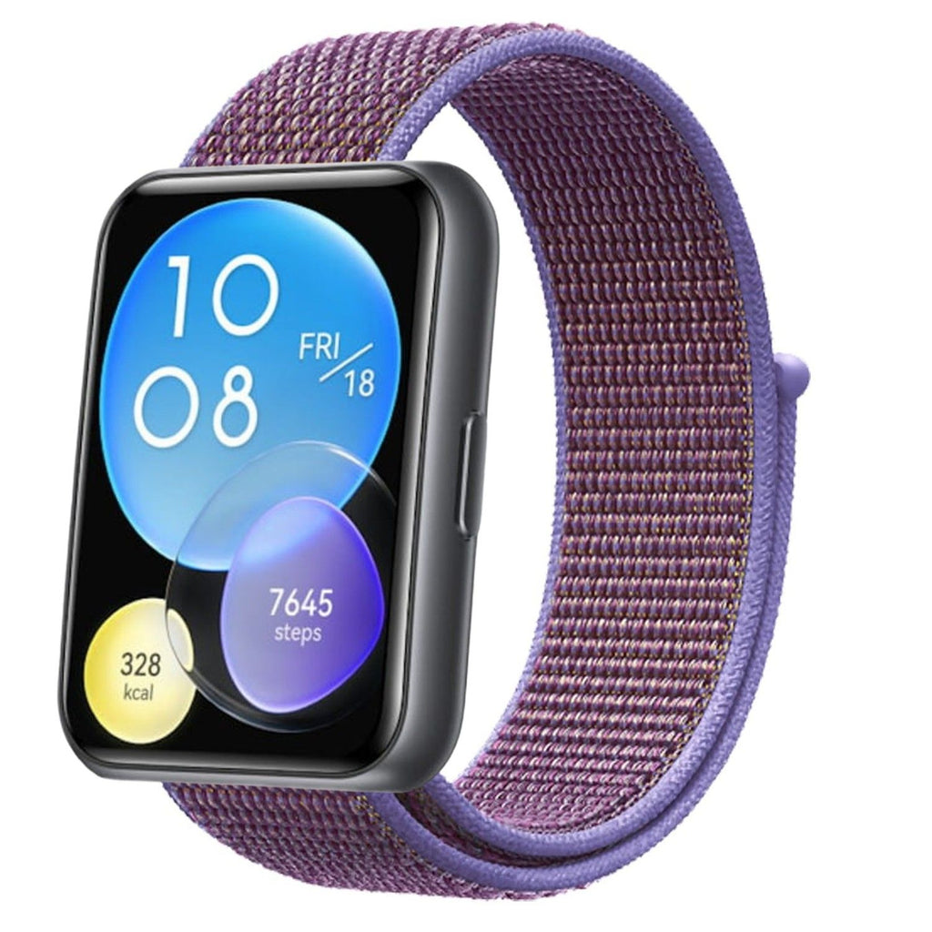 Bracelete Loop desportiva para Huawei Watch Fit 2 Roxo