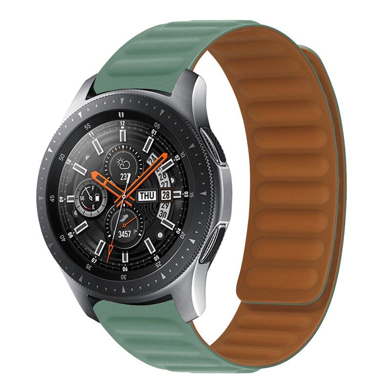 Pulseira Bracelete de elos magnéticos para Amazfit BIP U PRO Verde